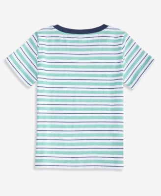 Boys' Toddler 12M-5T Small Stripe T-Shirt