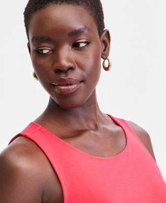 Women's Luxe-Layering Jersey Ruched Tank