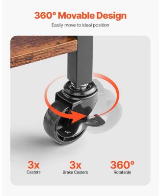 Fishing Rod Holder, 12-Rod Mobile Pole Rack Cart with Wheels for Garage or Home Fishing Gear Storage