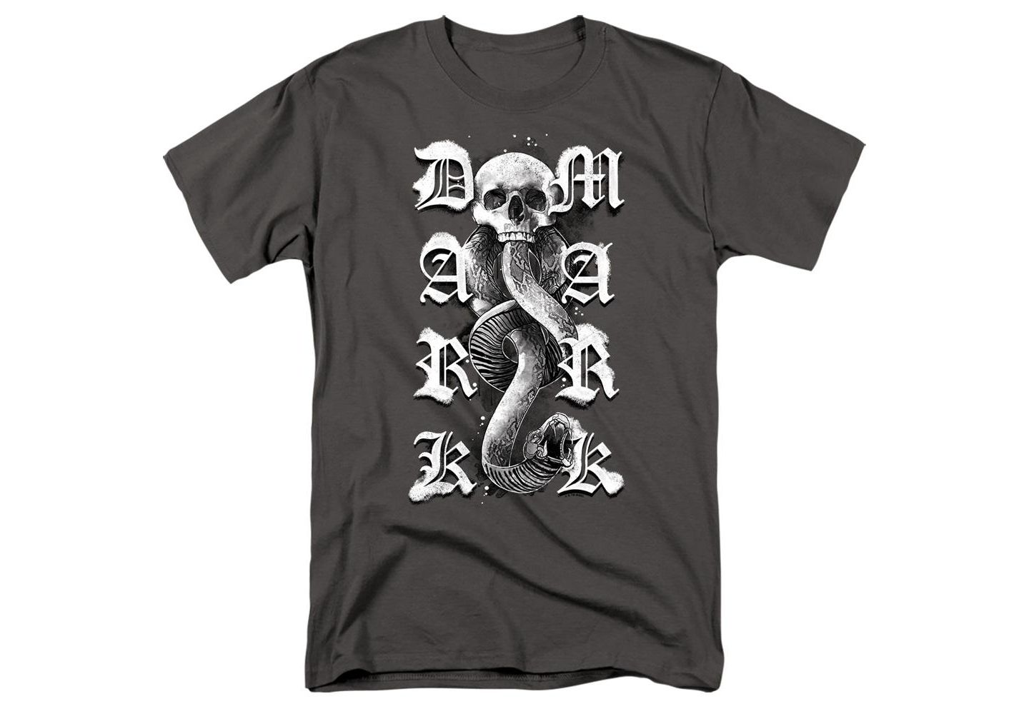 Мужская футболка Harry Potter Gothic Dark Mark, цвет: Угольный — фото 1