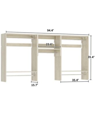 23.6'' - 94.4'' Hanging Closet System Starter Kit