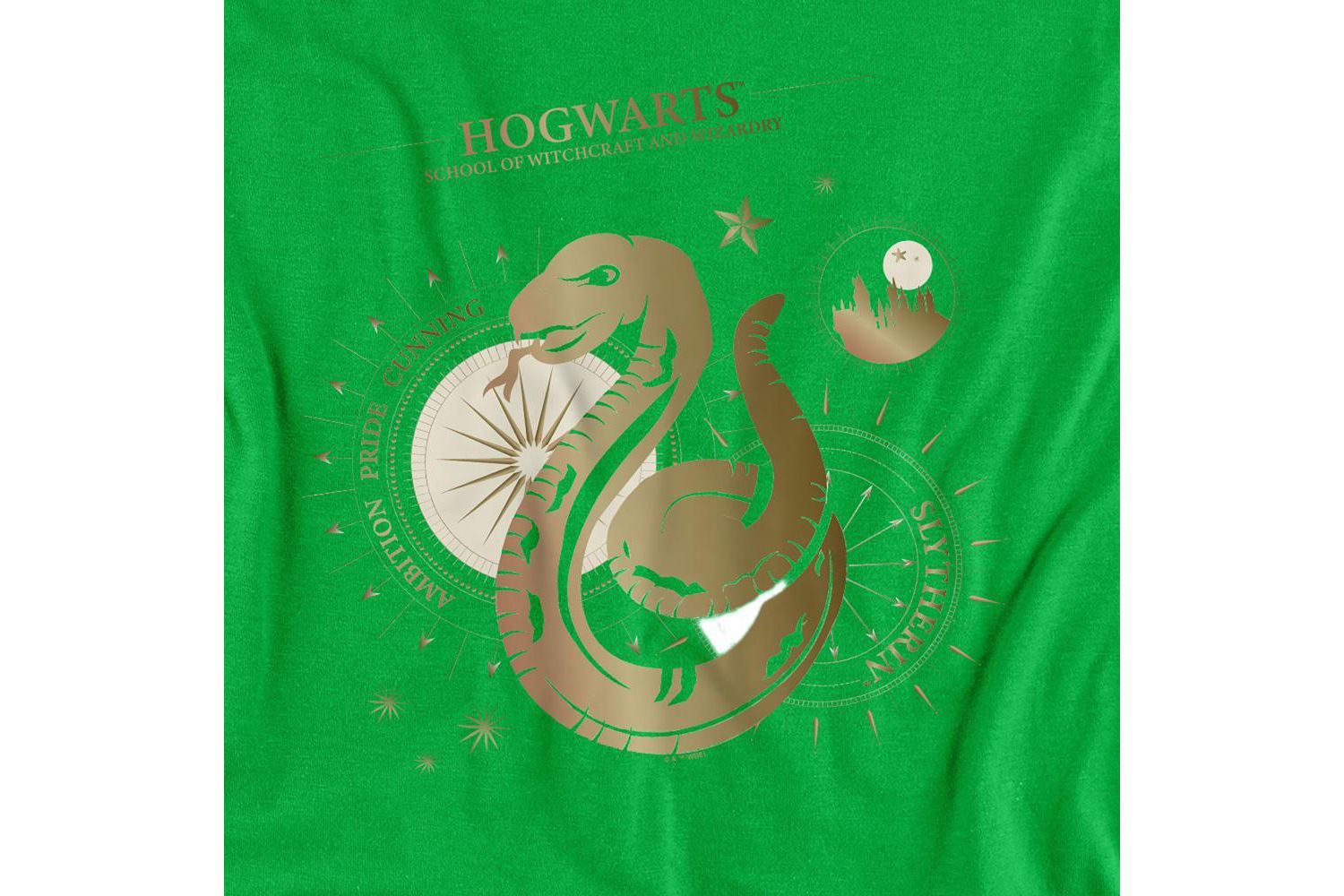 Men's Ambition, Pride, Cunning, Slytherin T Shirt