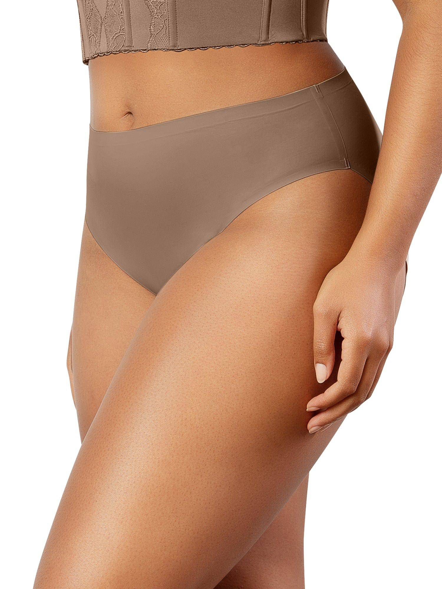 Women's Bonded French Cut PP5031 Body Smoothing Panties with No Visible Panty Lines