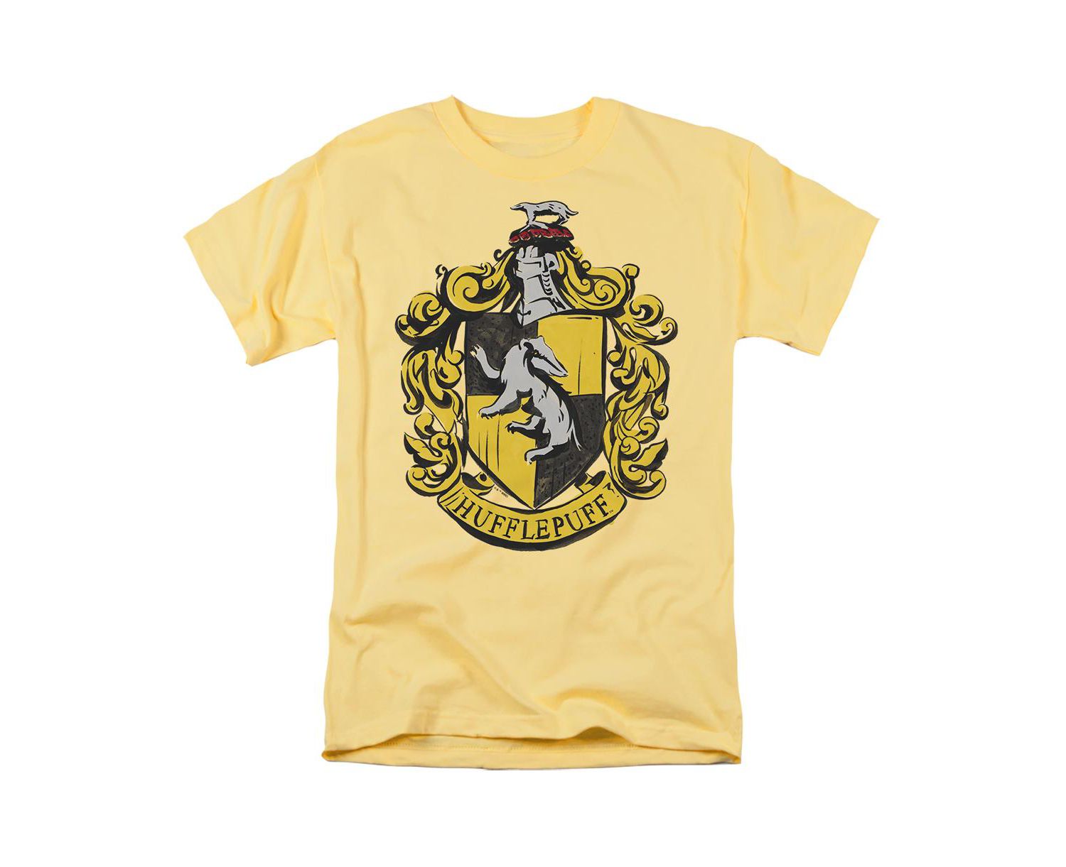 Men's Drawn Hufflepuff Crest T Shirt