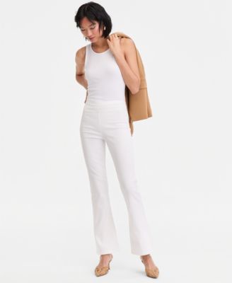 Women's High-Rise Pull-On Bootcut Jeans