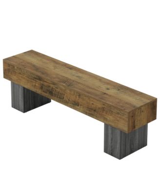 63" TV Stand, Farmhouse Entertainment Center, Low TV Console Table, Long Media Console Television Stands for 55/60/65 Inches TV