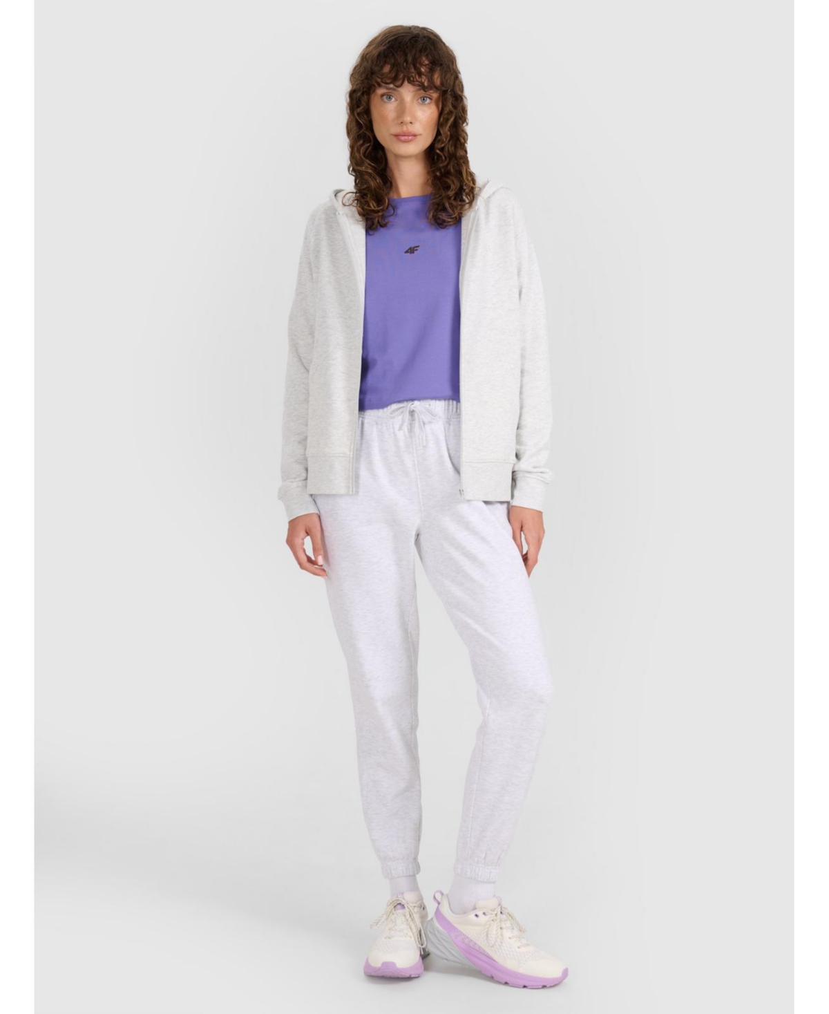 4F Women's zip-up hoodie