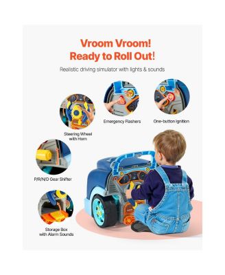 Kids Engine Toy with 60 Pieces and Removable Car Repair Parts