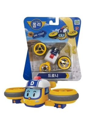 Die-Cast Metal Emergency Rescue Vehicle - Droney | Early Learning Gift for Kids, Vehicle Learning & Role Play