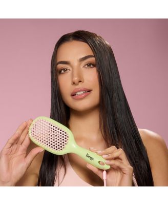 Detangling Vented Brush - Flexible Bristles - Black