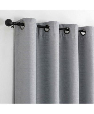 1 Piece Hotel Room Darkening Grommet Top Window Curtain Panel