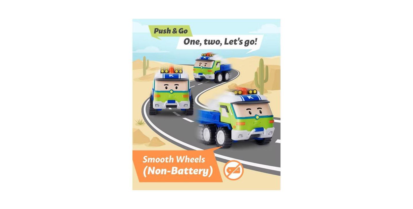 Детская игрушка Robocar Poli Keaton Die-Cast Metal Emergency Rescue Vehicle — фото 10