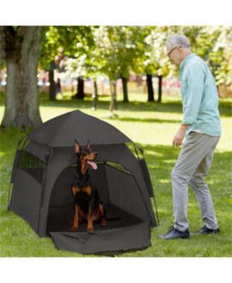 Tent with Carry Bag, for Beach in Dark Gray