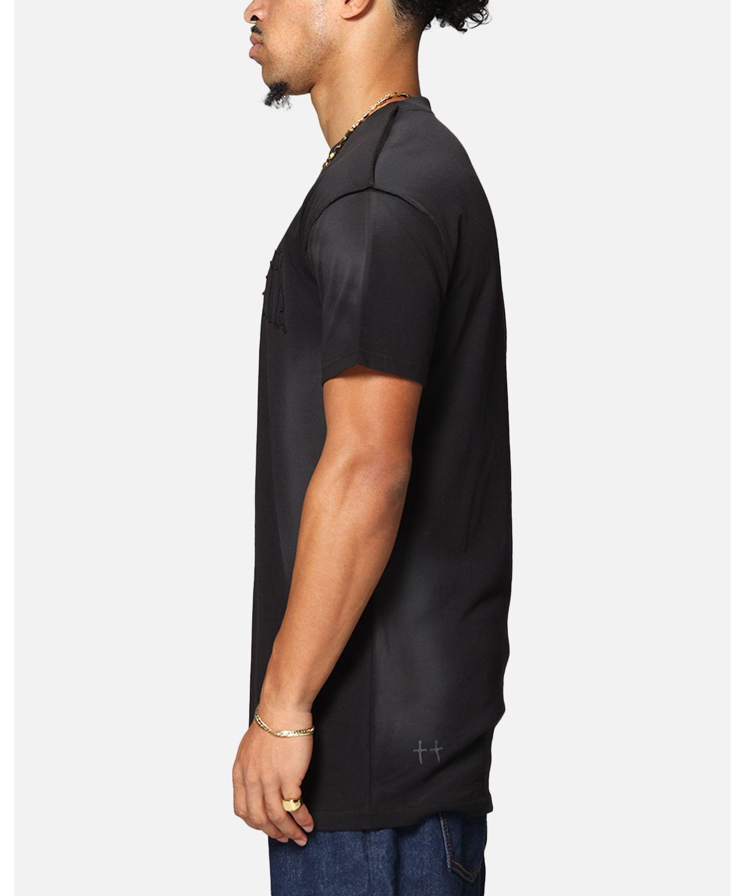 Men's Manticore Lafayette T-Shirt - Sunfade Black 2XL