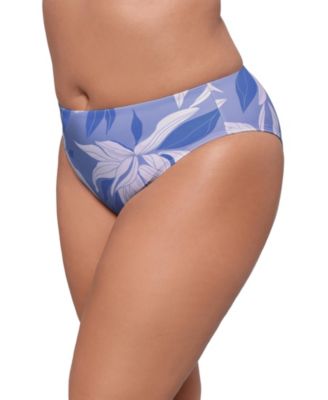 Women's S3 Smoothing Mid-Rise Swimsuit Bikini Bottoms