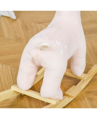 Kids Rocking Horse, Deer Shaped Ride on Horse with Realistic Sound