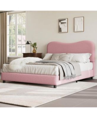 Full Size Platform Bed Frame Metal Frame Twin Bed Fame Space Saving, for Living Room, Guest Room