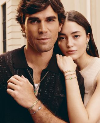 Men's Metropole Edge Two-Tone Stainless Steel Bracelet