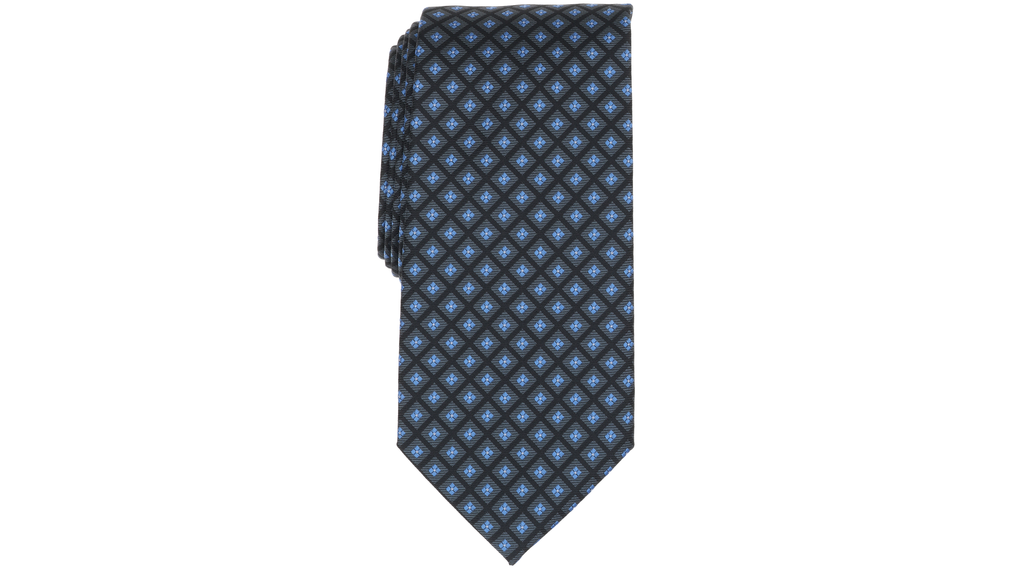 Club Room Men's Rosyln Geometric Pattern Tie, Macy's Exclusive