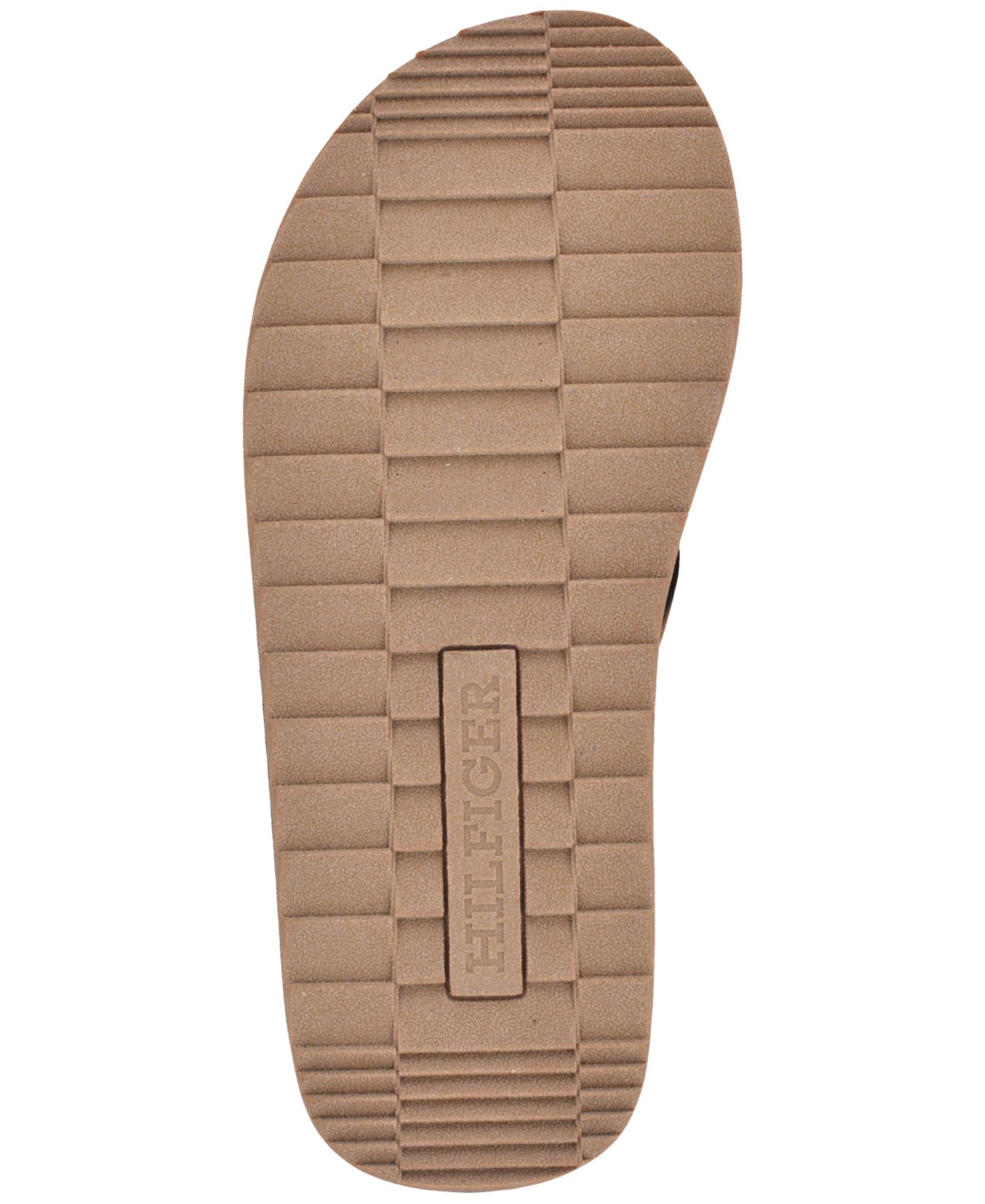 Мужские сандалии Tommy Hilfiger Orlind Casual Fashion Flip Flops, цвет: Средний коричневый — фото 5