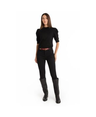 Women's Sylvie Knit Top - Black