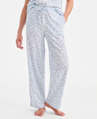 Women's 3-Pc. Cotton Pajama Set