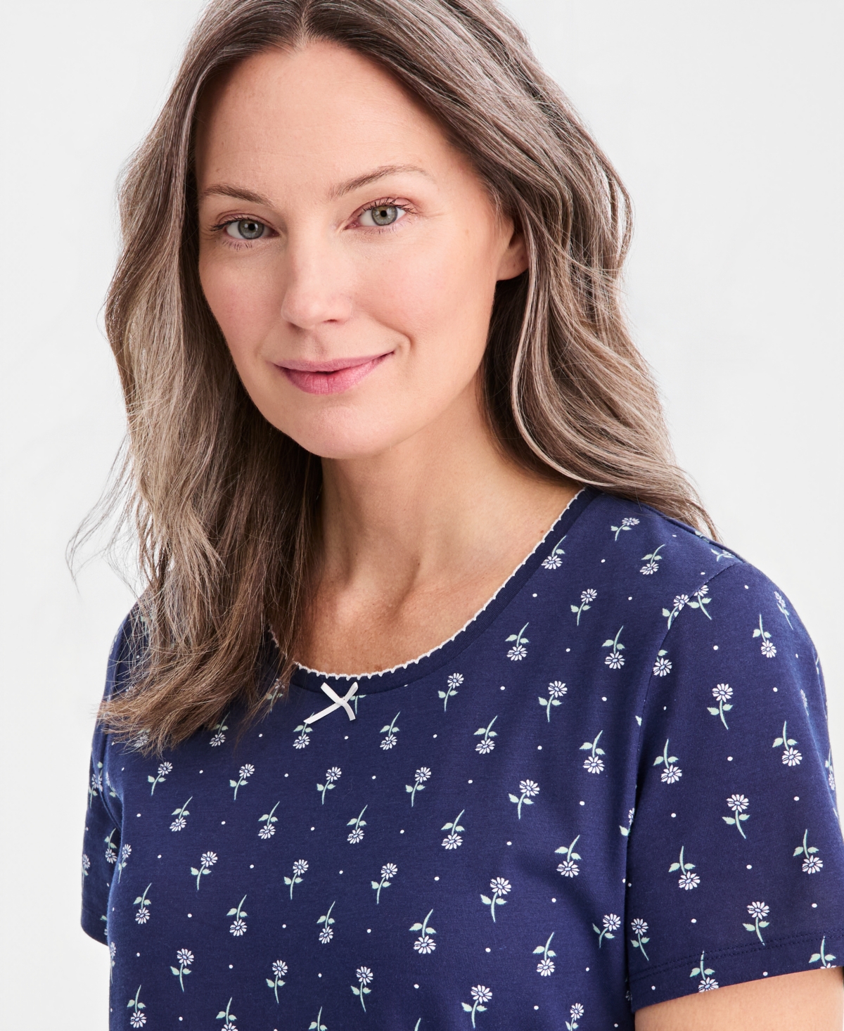 Charter Club Women's Short-Sleeve Pajamas Set, Created for Macy's