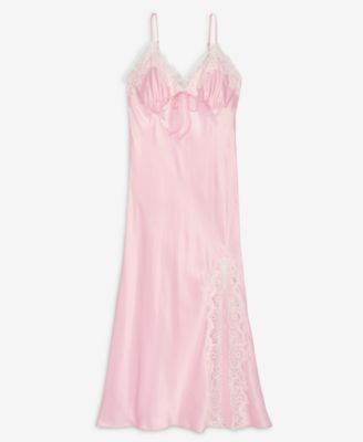 Women's Satin Lace Gown