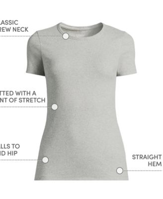 Plus Size Micro Rib T-Shirt