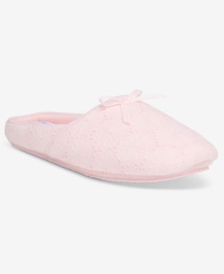 Women's Eyelet Round Toe Slippers