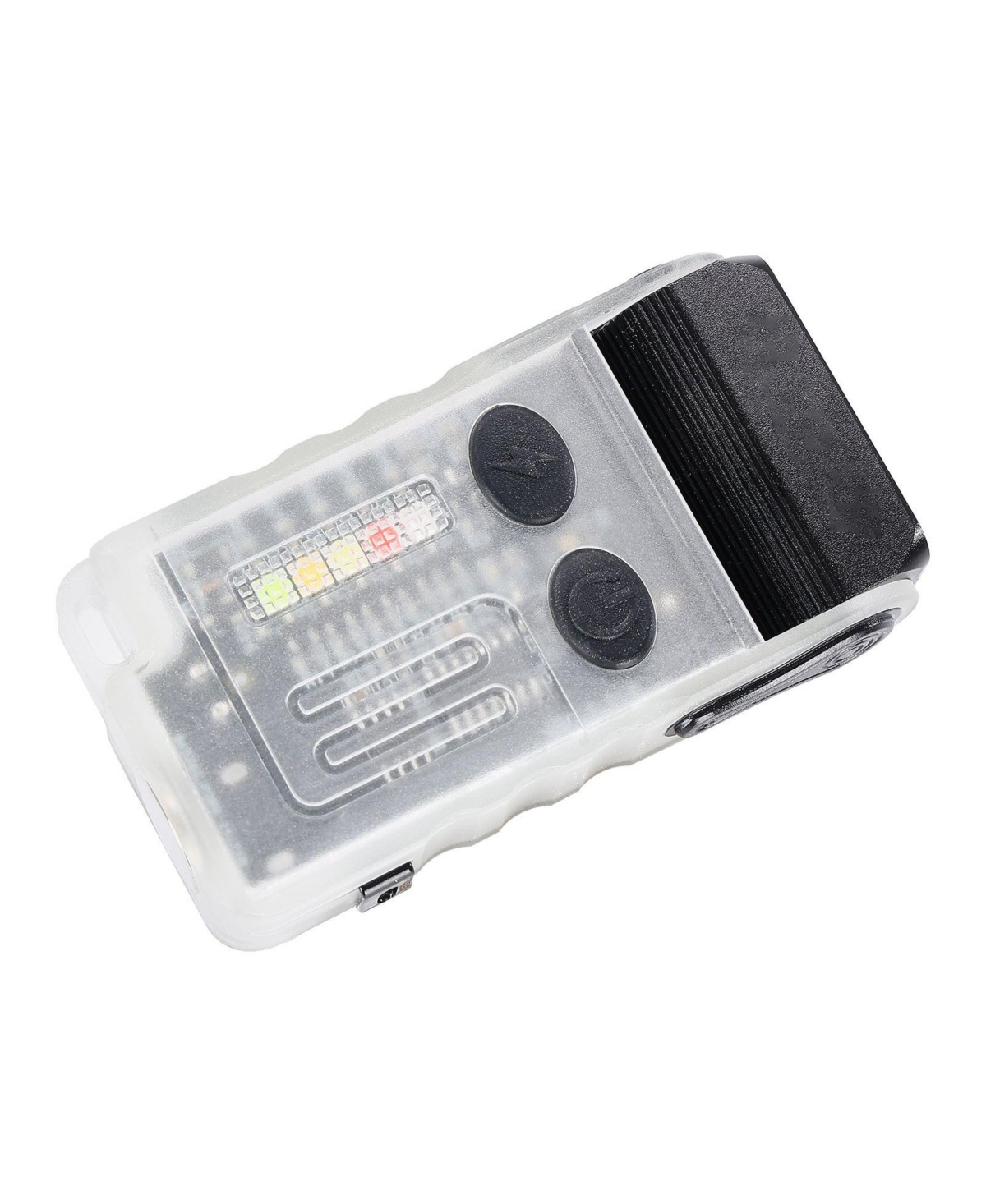 Mecale Rechargeable Mini Keychain Led Flashlight, 13 Lighting Modes, Clip, Magnetic Tail, 180° Rotating Head