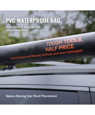 Car Side Awning, 4.6' x 6.6' Shade Coverage Vehicle Awning, PU3000mm UV50+ Retractable Awning with Storage Bag