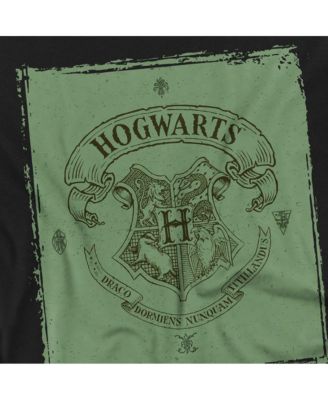 Men's Hogwarts Crest On Parchment T Shirt