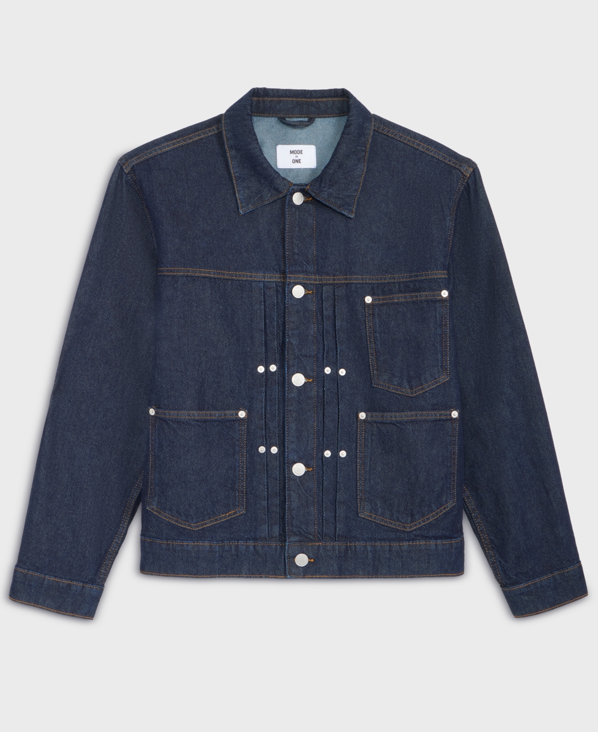 Mode of One Men's Relaxed-Fit Riverside Trucker Jacket, Macy's Exclusive