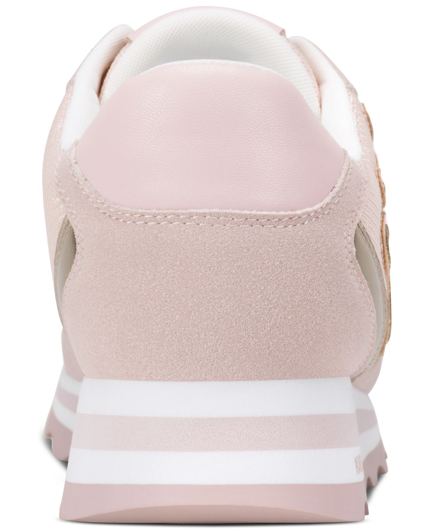 Женские кроссовки KARL LAGERFELD PARIS Masrina Lace-Up, цвет: Светлый пудровый — фото 4