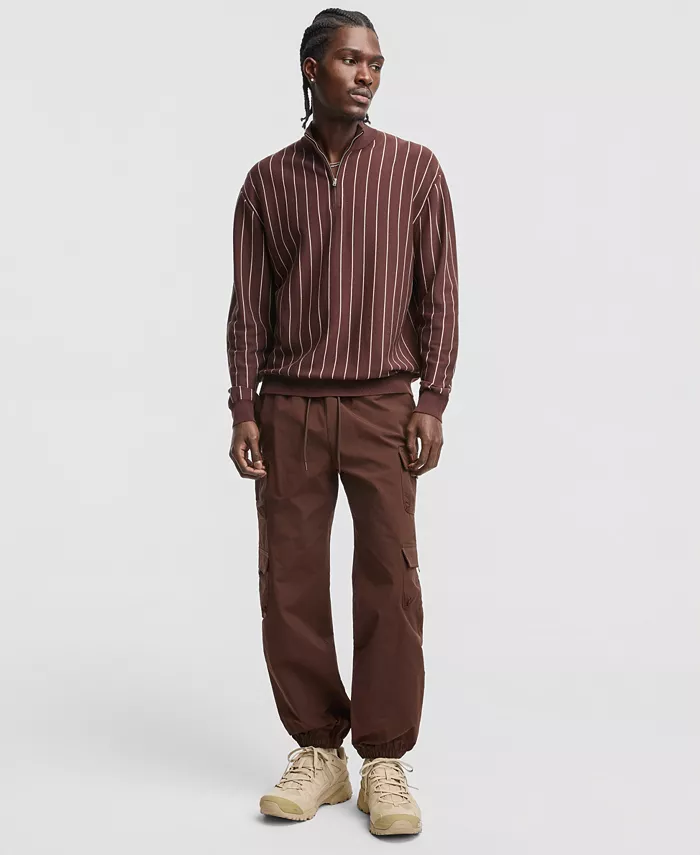 Men's Nylon Cargo Joggers - thumbnail 5