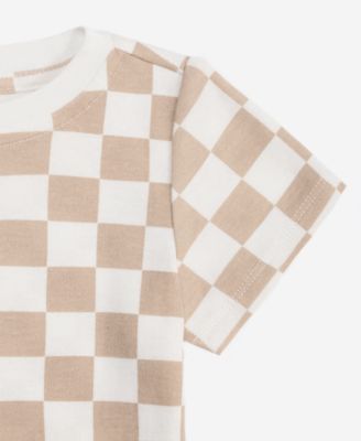 Baby Boys' 3M-24M Mix and Match Checkerboard T-Shirt