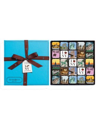 New York Ganache Chocolate Gift Box, 25-Piece