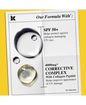 Better Screen UV Serum SPF 50+ With Collagen Peptide, 3.4 oz.