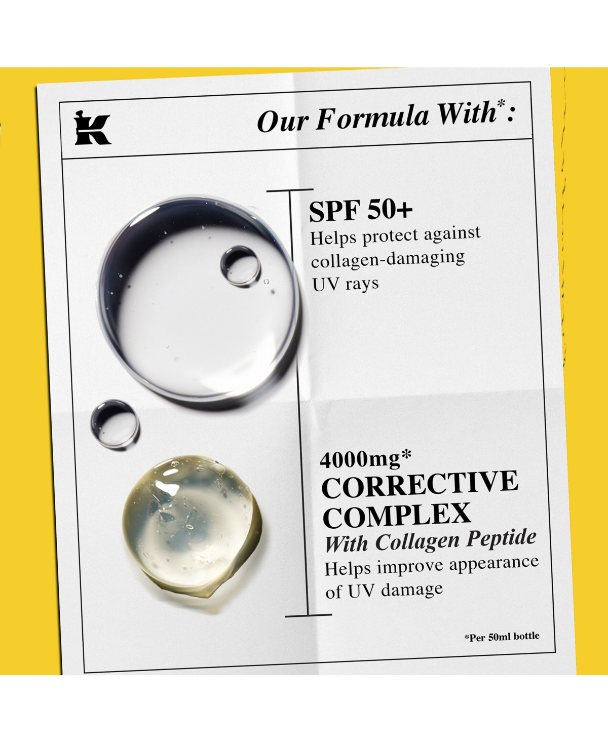 Kiehl's Since 1851 Better Screen Uv Serum Spf 50+ With Collagen Peptide