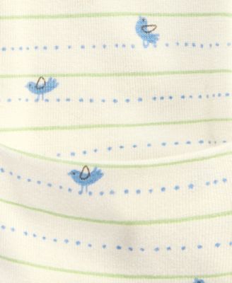 Baby Boys' Bird-Print Coveralls