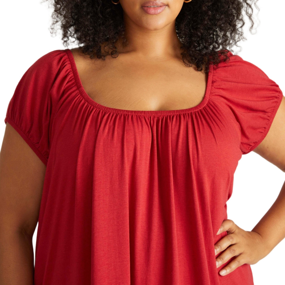 Universal Standard Plus Size Lilian Short Sleep Dress