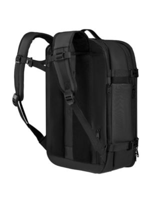 65L Expandable Vacuum Seal Compression Travel Backpack with Pump, TSA-Approved Lock, Water-Resistant Carry-On Luggage, Gray