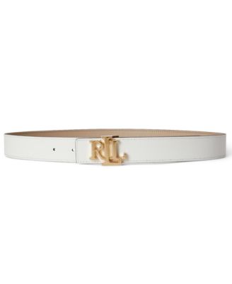 Logo Reversible Leather Belt