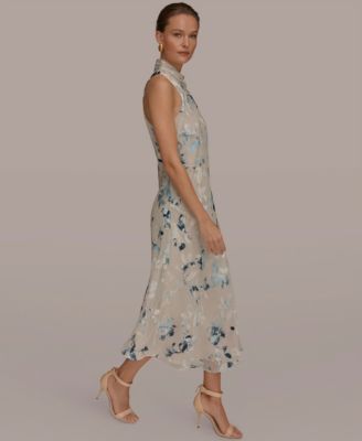 Women's Floral Sleeveless Dress