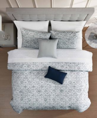 Benton Geometric 9-Pc. Comforter Set, Queen