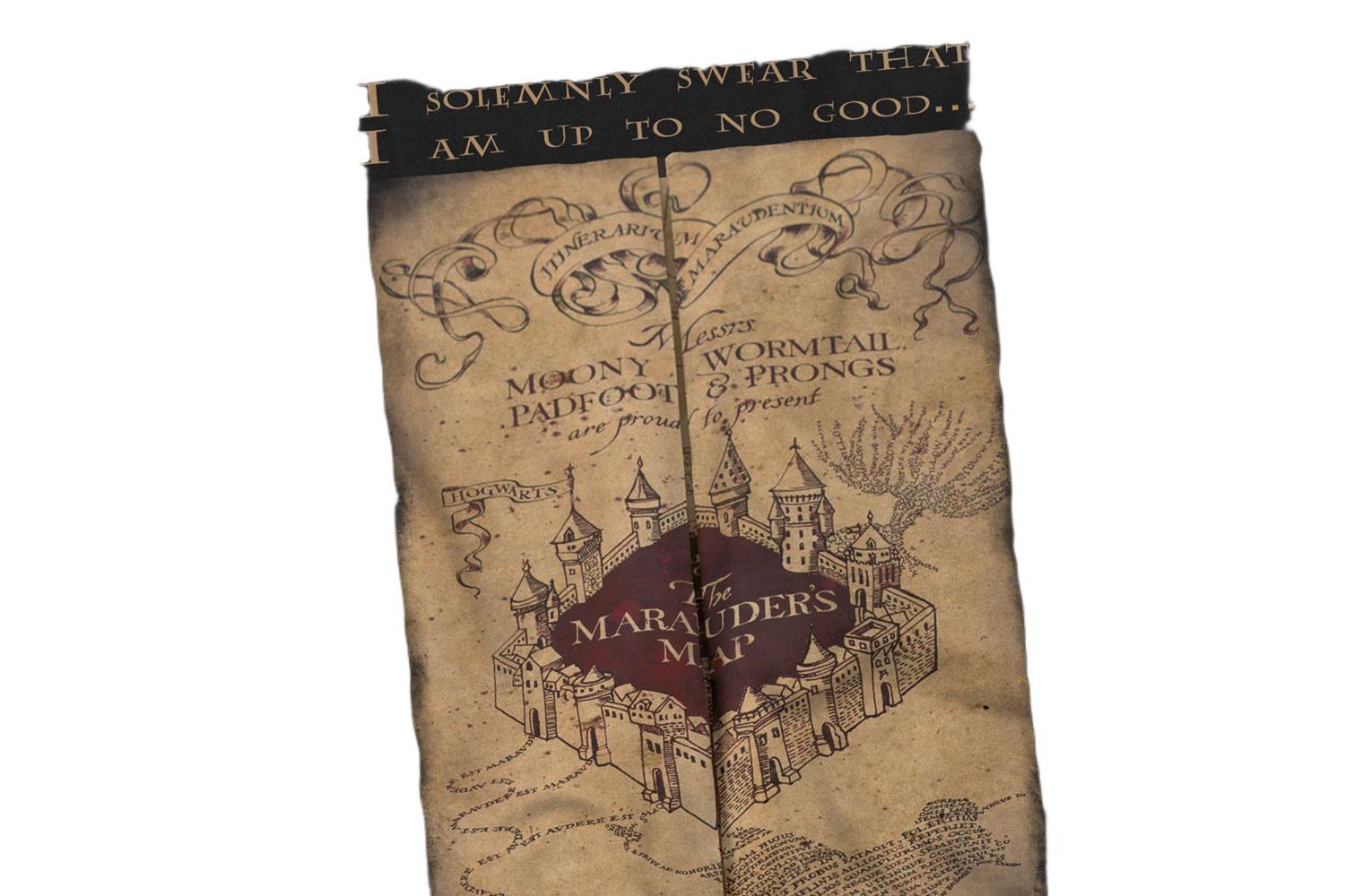 Men's Marauder's Map Words T Shirt