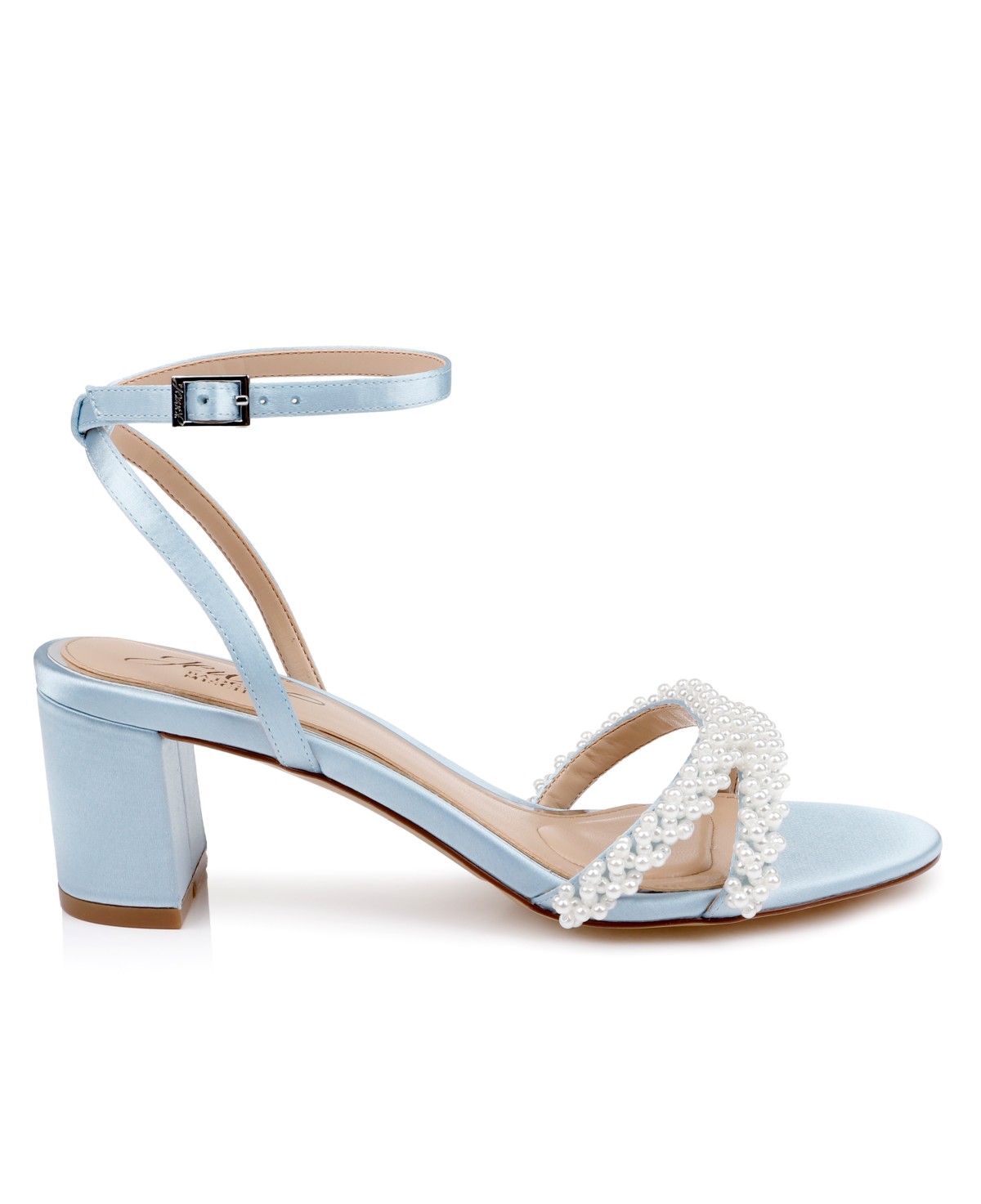 Женские сандалии Jewel Badgley Mischka Women's Ninnette Block Heel Sandals — фото 3