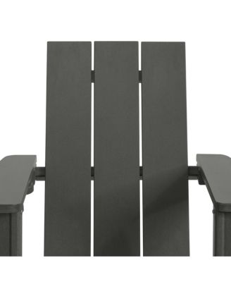 Outdoor HDPE Plastic Preschool Toddler Modern Adirondack Rocking Chairs  Set of 2