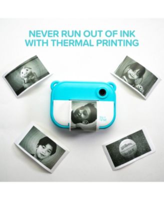 Camera Insta 2 Bundle Set -  Instant Print Camera with Thermal Paper Refills